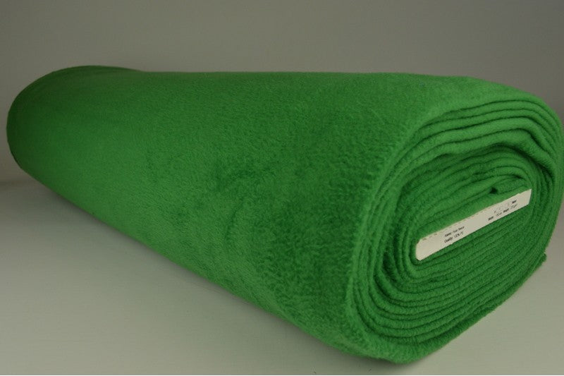 Fleece stof - Groen