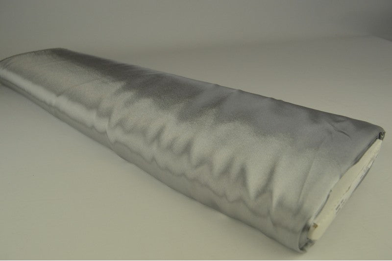 Satijn stof - Zilvergrijs