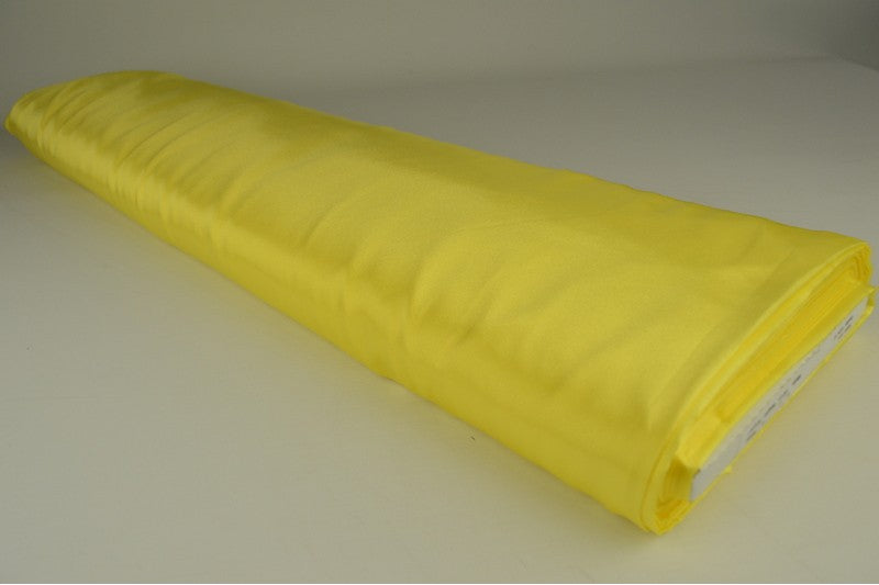 Satijn stof - Licht geel