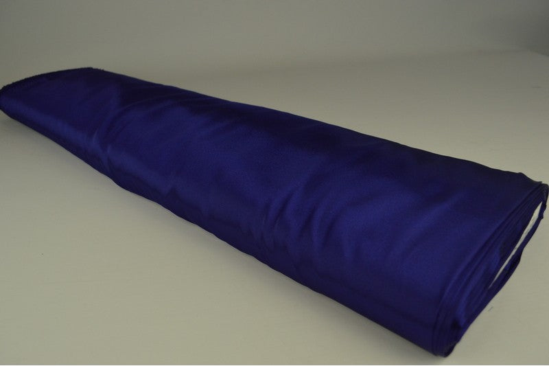 Satijn stof - Donkerblauw