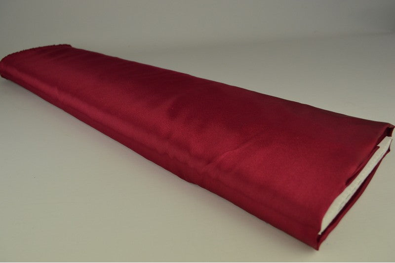 Satijn stof - Wijnrood