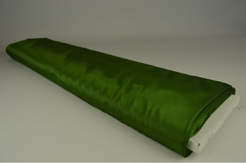 Satijn stof - Mosgroen