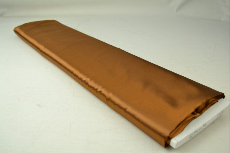 Satijn stof - Donker okergeel