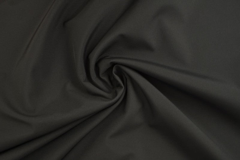 Zwarte softshell stof