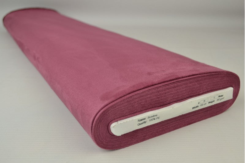 Suedine - Donker oud roze