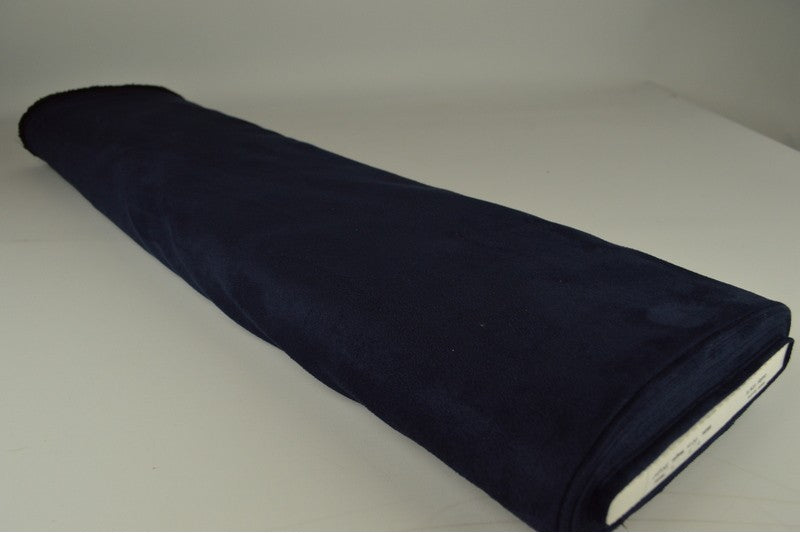 Suedine - Donkerblauw