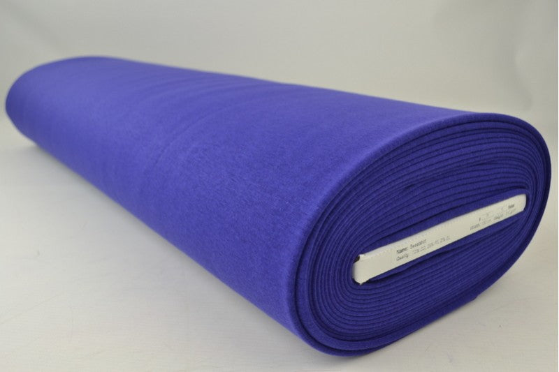 Alpenfleece stof – Donkerblauw