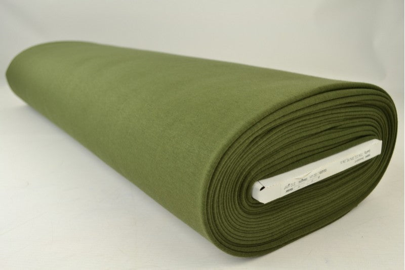 Alpenfleece stof – Mosgroen