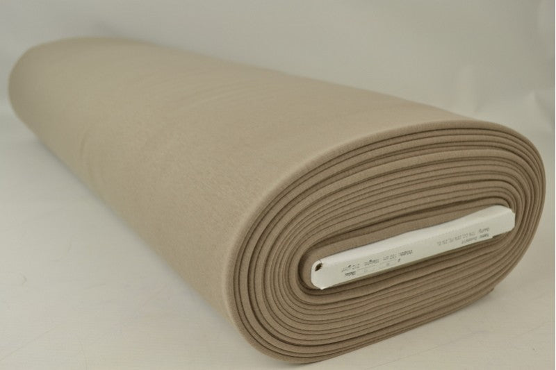 Alpenfleece stof – Taupe