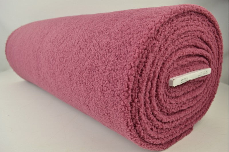 Teddy bont - Donker oud roze