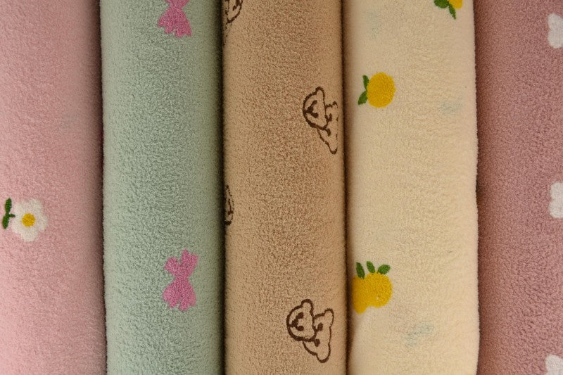 Teddyfrottee bestickt