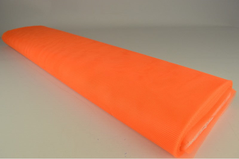 Tule stof - Oranje