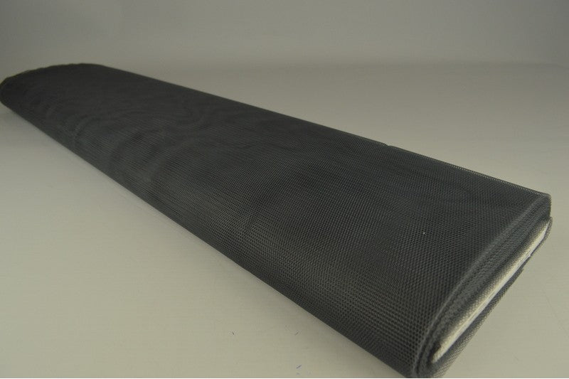 Tule stof - Donkergrijs