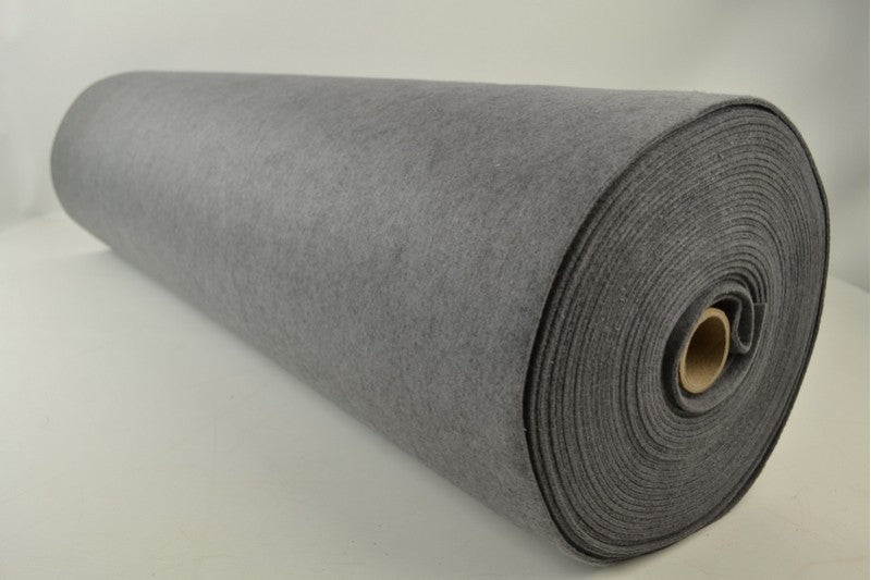 Vilt 3mm - Donkergrijs melange