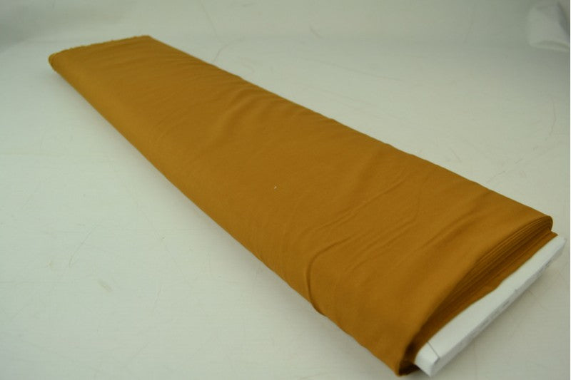 Viscose stof - Donker okergeel