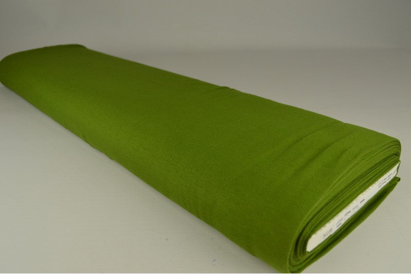 Viscose tricot - Mosgroen