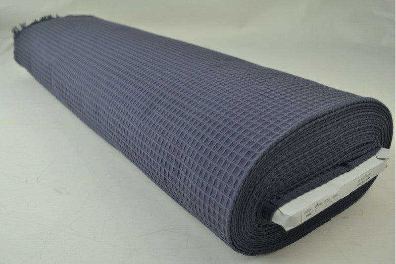 Wafelstof - Donkergrijs