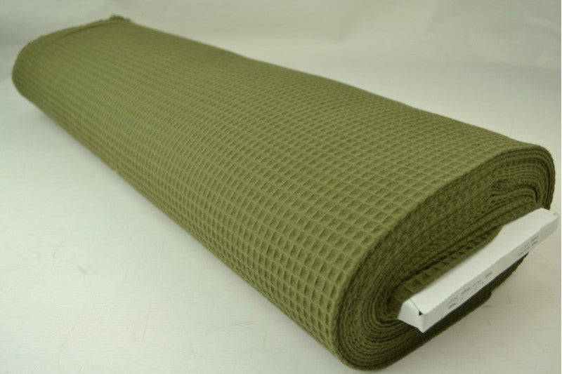 Wafelstof - Mosgroen