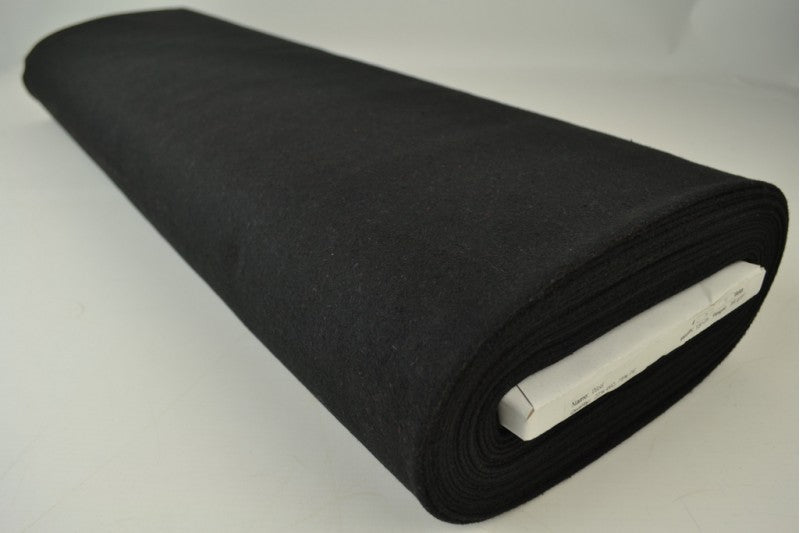 Wol stof - Zwart
