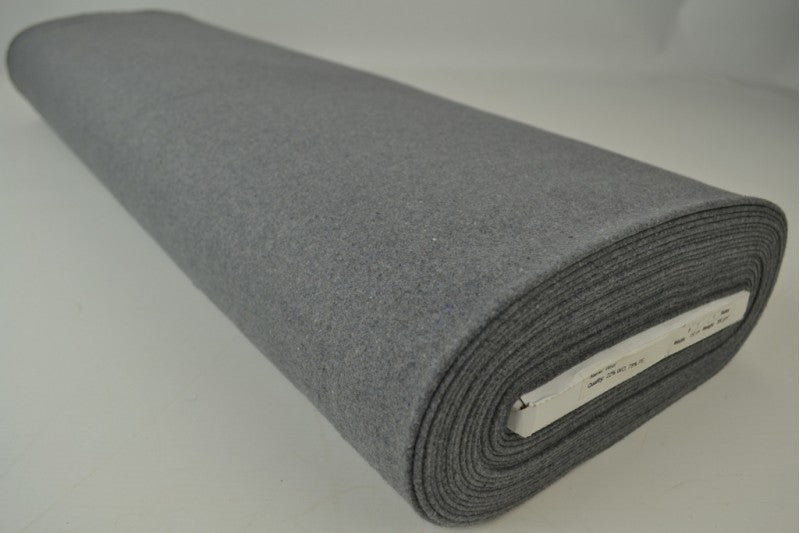 Wol stof - Grijs