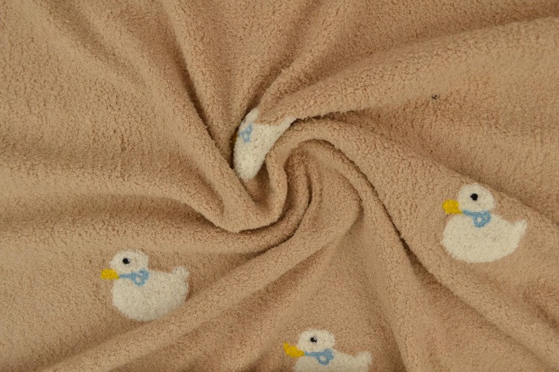 Teddyfrottee bestickt