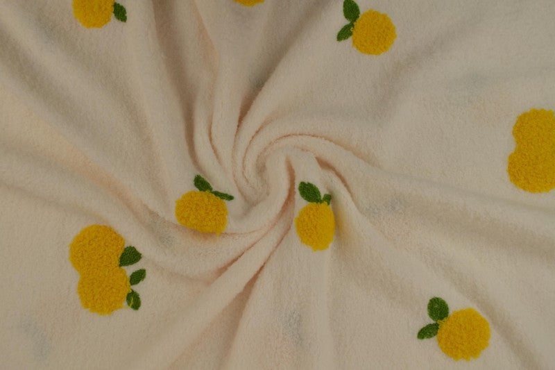 Teddyfrottee bestickt