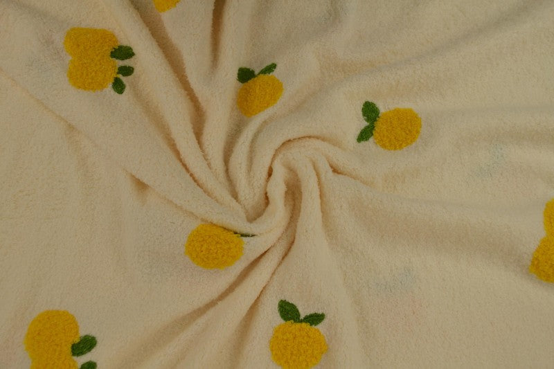 Teddyfrottee bestickt