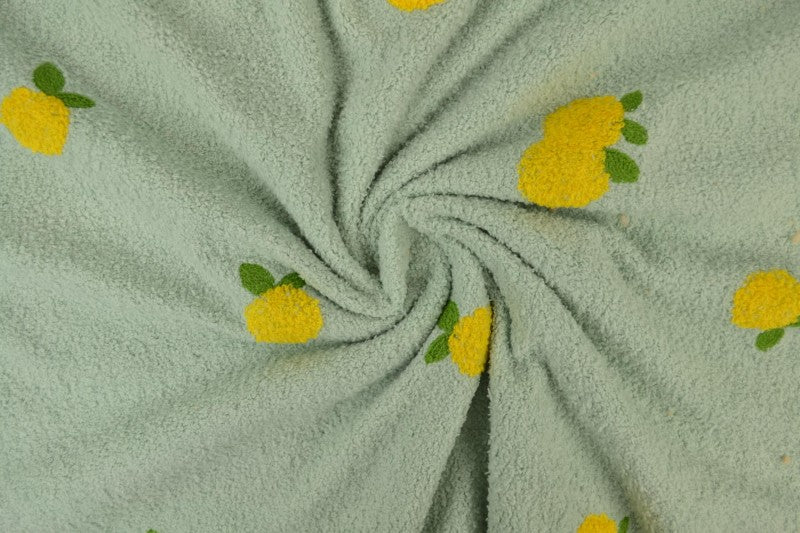 Teddyfrottee bestickt