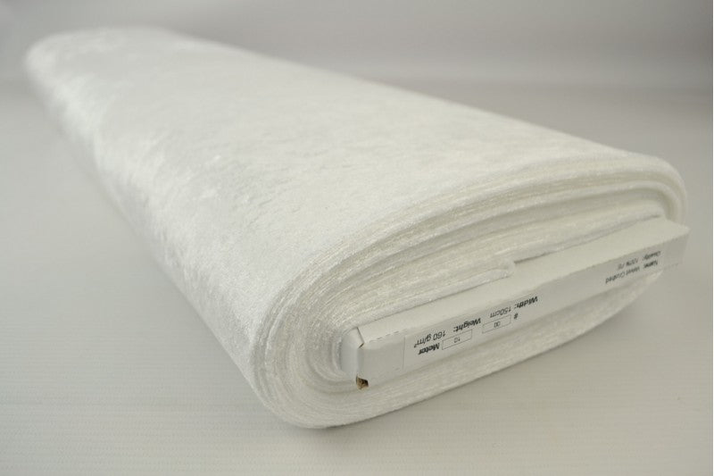 Velours de panne - Wit