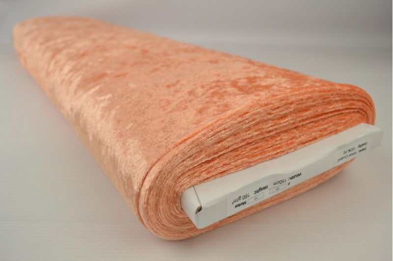 Velours de panne - Oranje