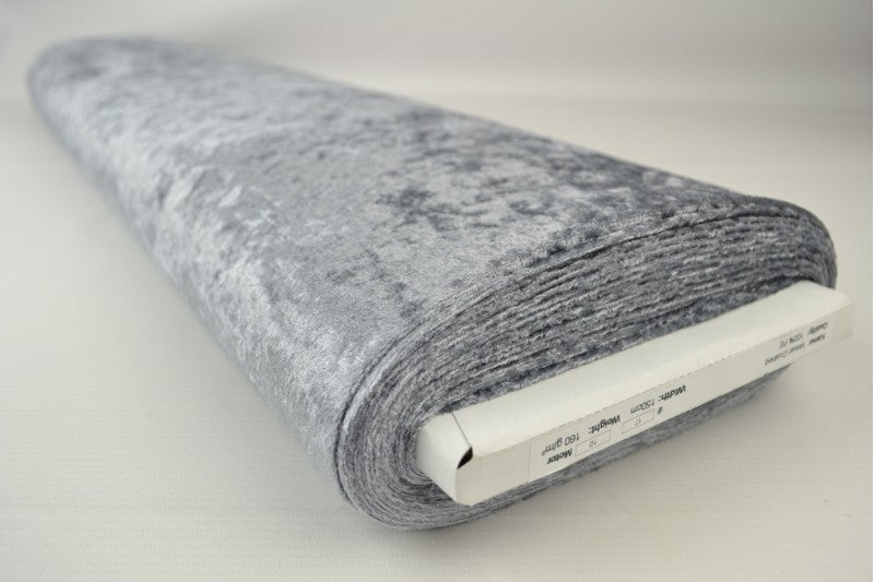 Velours de panne - Donkergrijs